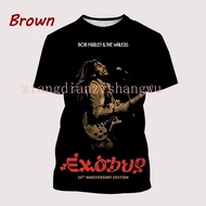 Bob Marley T-Shirts New Fashion Jersey 3D Printed TShirts Men's Casual sublimation Men's shirt