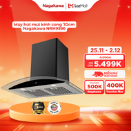Máy hút mùi Nagakawa NRH9596 chính hãng bảo hành 5 năm made in Malaysia