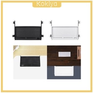 [Kokiya] Desk Drawer Keyboard Tray Keyboard Drawer under Desk Extension Slides Storage Plate, Pull Out Keyboard Tray for Home