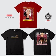 KARIMAKE Kaos Baju Anime TOKYO REVENGERS IZANA KUROKAWA TENJIKU GANG