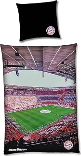 FC Bayern München Allianz Arena Bed Linen 135 x 200 cm Multi-Coloured
