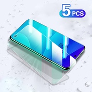 5Pcs Tempered Glass Xiaomi Redmi Note 12 Pro 5G 11 11S 9 8 7 5 Speed 4G Pro+ Screen Protector Protective Glass Film