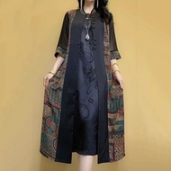 Foreign Ethnic Cloak Style Mother cod Jacket Windbreaker Big Brand New Style Loose Long Female 2025f