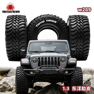 4pcs 65mm 1.3" Rubber Tire Wheel Tyre for 1/18 1/24 FCX24 FCX24M  TRX4M SCX24 AX24 RC Crawler Car