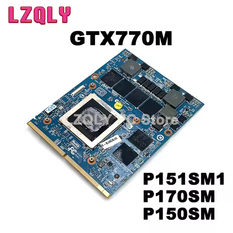 GTX770M For clevo P151SM1 P170SM P150SM laptop 3G GDDR5 MXM 3.0 graphics video card N14E-GS-A1 6-71-