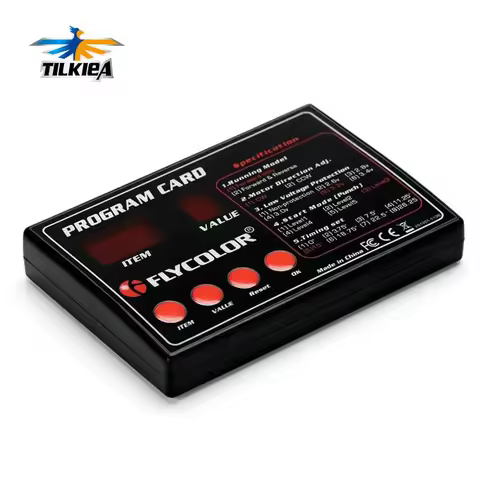 Rc Boat Flycolor 50 to 150A ESC programming Card