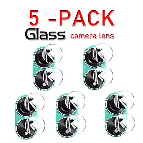 5pcs Camera Lens Screen Protector Glass for Oppo A78 A58 4G A98 A38 A17 A17K 5G A97 A57 A77 A96 A76 