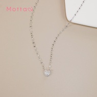 Motta Silver Necklace สร้อยคอเงินแท้จี้หัวใจสุดมินิมอล