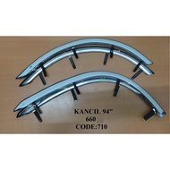 Fender Arch Trim Stainless Steel Chrome Garnish Perodua Kancil Old (660)🟥