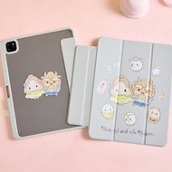 Disney Ufufy-美女與野獸款強悍磁吸iPad三折保護殼