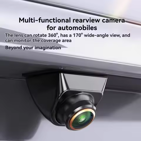 AHD 1920x1080P Car Rear View Camera 170° Fisheye Golden Lens Full HD Night Vision Vehicle Reversing 