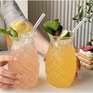 Pineapple glass cup CTTT68 cute glass cup 500ml