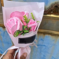 Decorative Soap Flower Creative Artificial Flower Bouquet Soap Flower Bouquet Mini For Mother's Q4g7