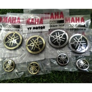 Y15ZR LC135 YAMAHA LOGO EMBLEM GOLD EMAS SILVER Y15 V1-V2 LC-135 V3 V4 V5 V6 V7 LAMBANG BODY COVER S