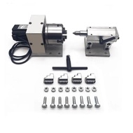 Hotsale 4Th Axis Dividing Head 61 Rotation Axis Cnc Rotary Axis 4 J