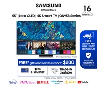 Samsung 55” QN95B Neo QLED 4K Smart TV (2022), 3 Ticks / 36 Months Warranty
