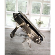 Antique Belocca FE 410 MAB Plate Handle - ONE SET