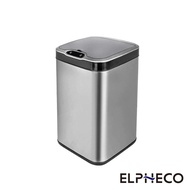 【美國 ELPHECO】不鏽鋼除臭感應垃圾桶-臭氧殺菌 20L 銀色 ELPH6311U 公司貨 廠商直送