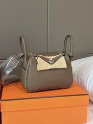 Hermes Preorder Mini Lindy 大象灰銀