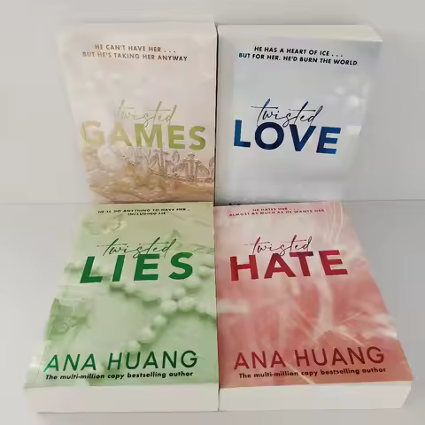 Twisted Series by Ana Huang: All 4 Books - Love, Lies, Games & Hate in This Sizzling Romance Collect