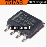 20PCS 75176B SN75176B SOP8 751768 SN75176BDR SOP-8 SMD Differential Bus Transceiver IC Chip new orig