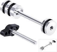 1 Pc White 12573460 Billet Rear Oil Galley Plug, Barbell Oil Diverter with Screws & FKM O-rings Fit 