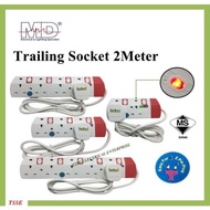 Extension Trailing Socket 2gang/3gang/4gang/5gang