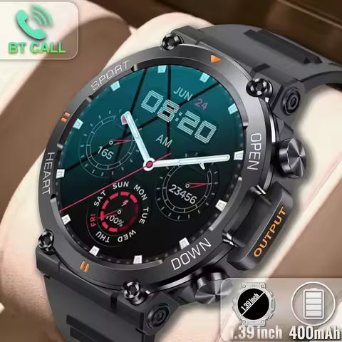 2024 Durable Military Smart Watch Men's Watch 100+Sports Watch Bluetooth Call IP68 Waterproof Origin