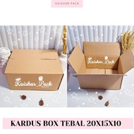 KAISHAR - CARDBOARD BOX 20X15X10 / PIECES