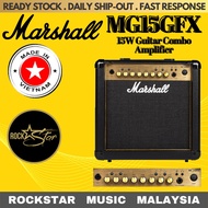 Marshall MG15GFX 15W Guitar Combo Amplifier, 15 watt (MG15GFX)