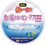 Duel Fluorocarbon Boat Leader Pink 100m No. 3