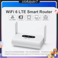 WiFi6 Router 4G LTE Router Compatible with Non-Contract 5G SIM Cards US-Plug