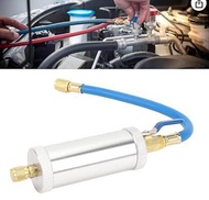 R12 R134A R22 Air Conditioning Car Oil Injection Dye Compressor Oil Injector Tool 1/4" SAE Filler co