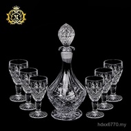 Western Wine Set Whiskey Red Wine Glass Glass Wine Set Glass Decanter Whiskey Glass European Style C
