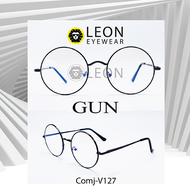 Leon Eyewear แว่นกรองแสงคอมพิวเตอร์ แว่นถนอมสายตา ทรงกลม  รุ่น Teen Age 127