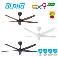 ALPHA Cosa EX9-5B/56" ceiling fan With 5 Blades Remote (12 Speed) EX9 5B/56 Inch