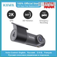 DEBHR KAWA Dash Cam For Cars Camera Video Recorder 2K QHD DVR In The Car Voice Control 24H Parking W