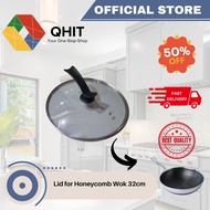 Lid for Honeycomb Wok 32cm Kawali ni Marvin Stainless Wok