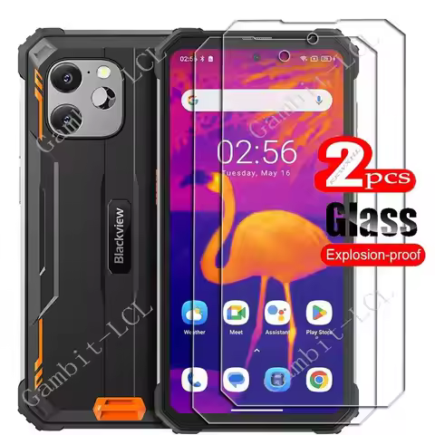 2PCS FOR Blackview BV8900 Pro 6.5" HD Tempered Glass Protective On BlackviewBV8900 BV 8900 BV8900Pro