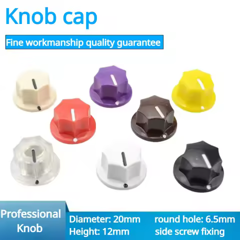 Pointer Knob Cap For Guitar Bass AMP Effect Pedal Overdrive Stomp Box Electric Guitar Pot Potentiome