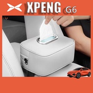 Suitable for XPENG G6 car tissue box, XPENG G6 car accessories, XPENG G6 car interior accessories.