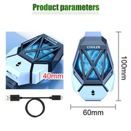 Pendingin Hp Gaming Tanpa Kabel Cooler Hp Kipas Angin Hp Fan Cooler 6500R Non Battery Charge Phone C