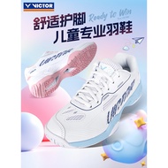 VICTOR VICTOR Children's Badminton Shoes Wickdo Professional Boys Girls Youth Sports Training A396JR