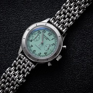 MYSTERIOUSCODE 37.5mm Vk64 Beat Quartz Men Watches waterproof 5Bar 316L Stainless Steel vintage Pilo