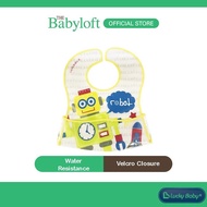 Lucky Baby Primo Eezee Clean Bib - Robot 6+ Months