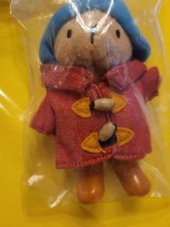 英國百靈頓Paddington郵差熊吊飾公仔