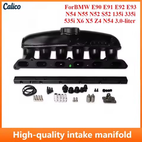 Hot Selling ForBMW E90 E91 E92 E93 N54 N55 N52 S52 135i 335i 535i X6 X5 Z4 N54 3.0-liter Engine Inta