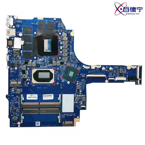 For HP Pavilion 16-A 16T-A Notebook Mainboard DAG3JCMBCE0 Laptop Motherboard with CPU I5-10300H I7-1