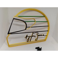 Ayrton Senna Helmet by Harace Protoworks