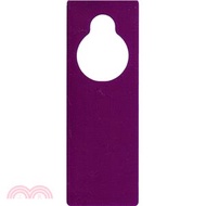 105.壓克力掛式門牌 紫